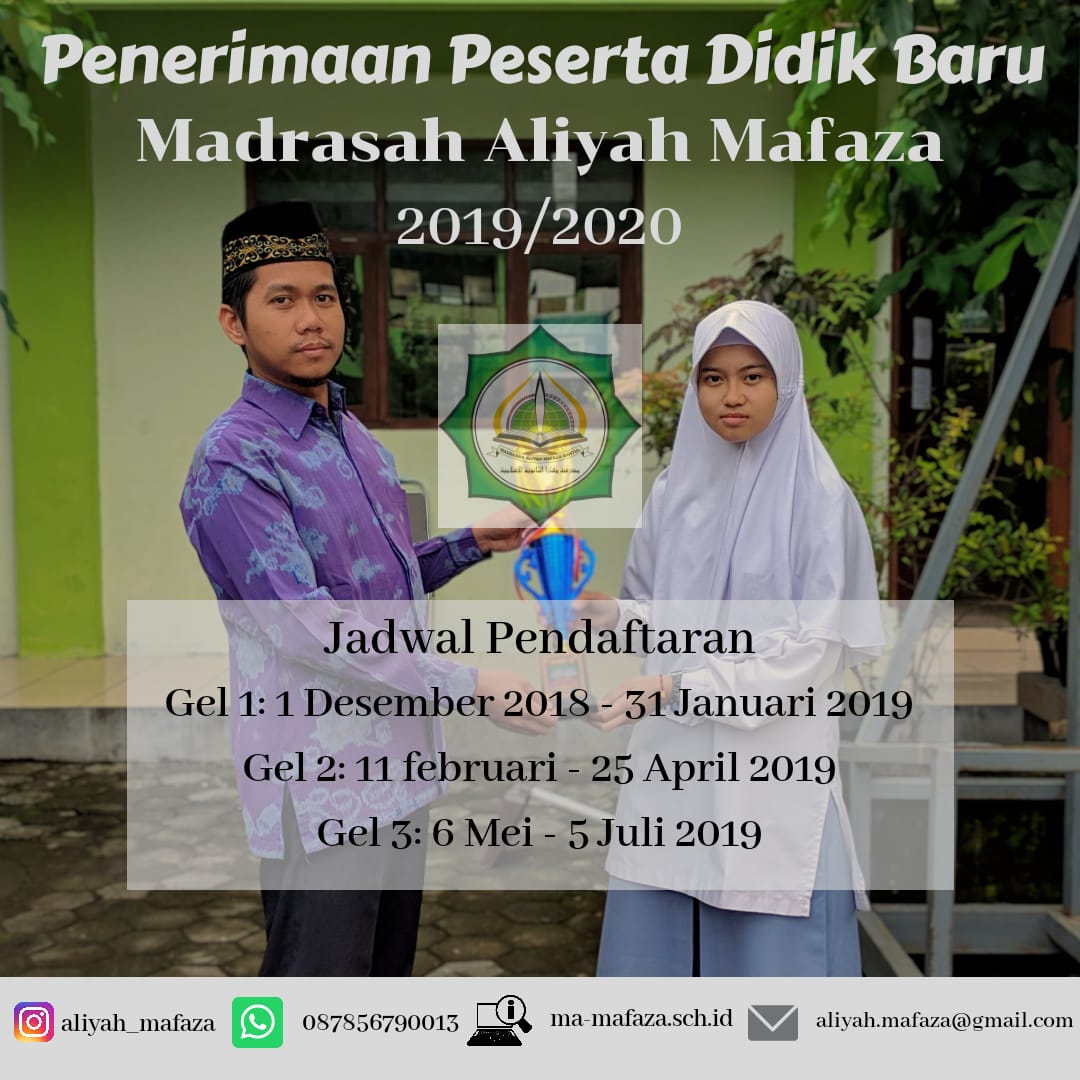 Madrasah Hebat Bermartabat PPDB MA. Mafaza Bantul Yogyakarta