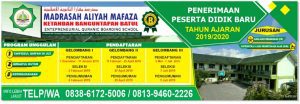Gambar Famplet PPDB MA. Mafaza Bantul D.I Yogyakarta