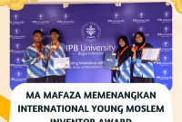 ekstrakurikuler kir ma mafaza memenangkan international young moslem inventor award